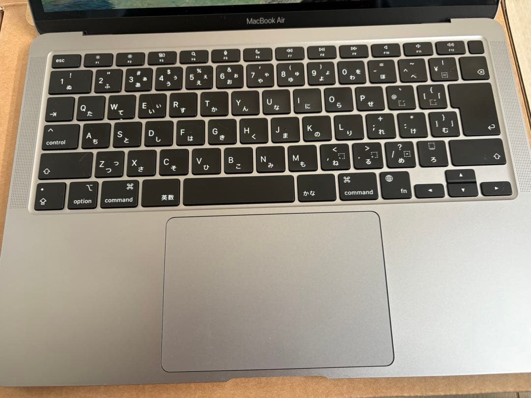 【美品】MacBookAir13インチ 8GB 256GB M1最大容量100%