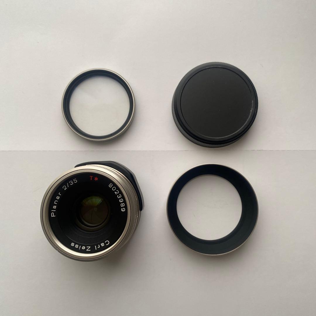 CONTAX Planar 35mm F2 carl zeiss レンズ