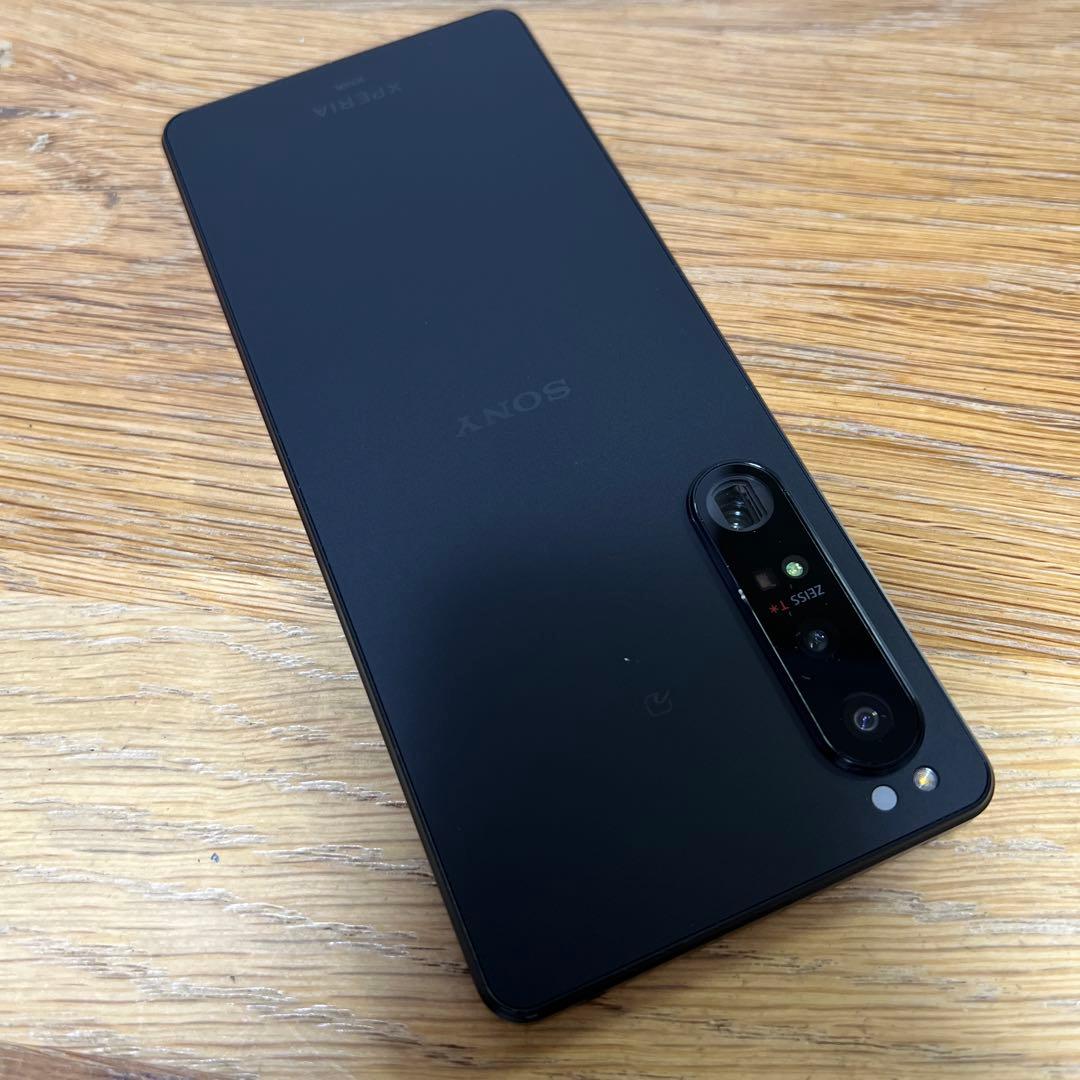 23490b Xperia 1 IV　ブラック256GB　SOG06美品