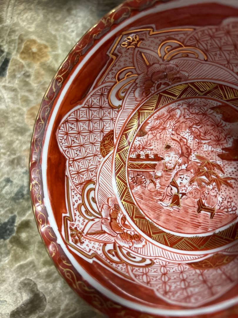 赤絵鉢 器　皿