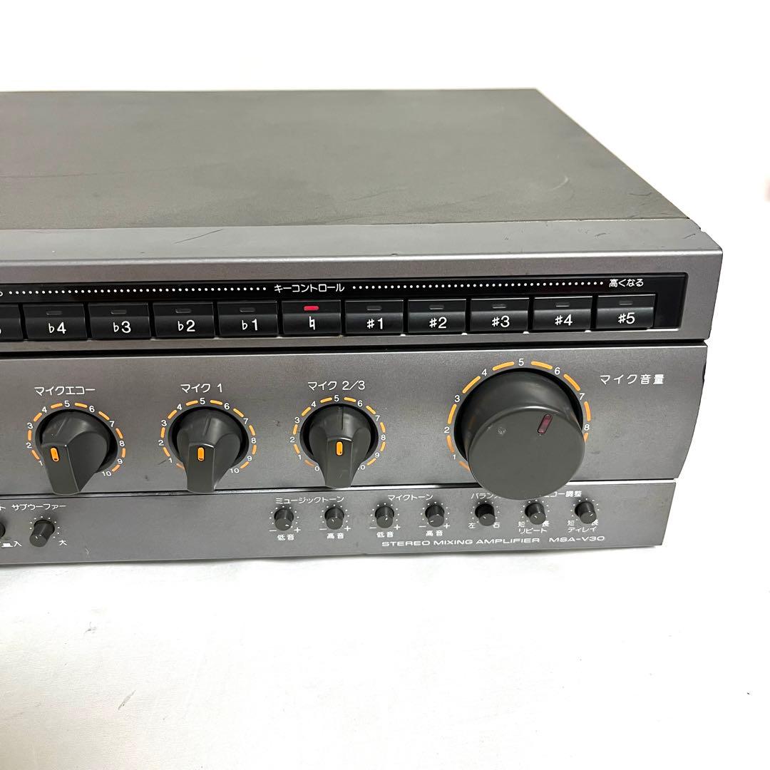 Pioneer ステレオミキシングアンプ MSA-V30 カラオケアンプ