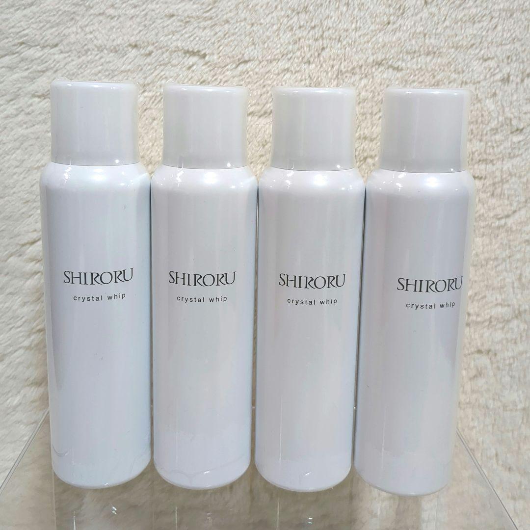 未使用品✨SHIRORU シロル クリスタルホイップ 120g 4本入