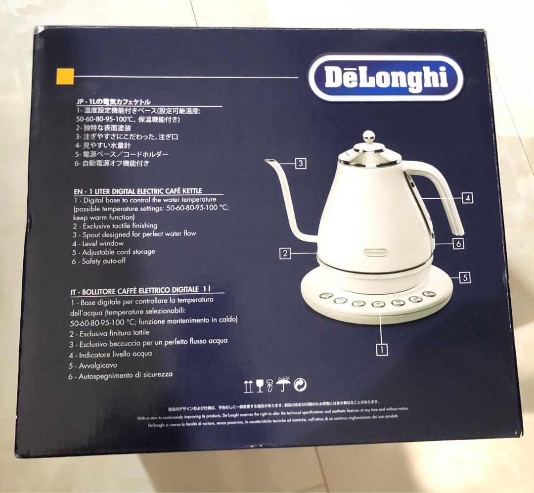 デロンギ　DeLonghi アイコナ 温度設定機能付き 電気ケトル