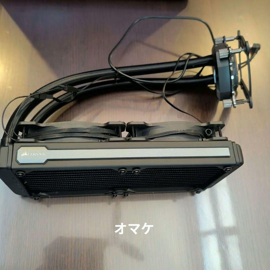 ライジンテック PCケース ミニタワー＆水冷一体型CPUクーラー付き