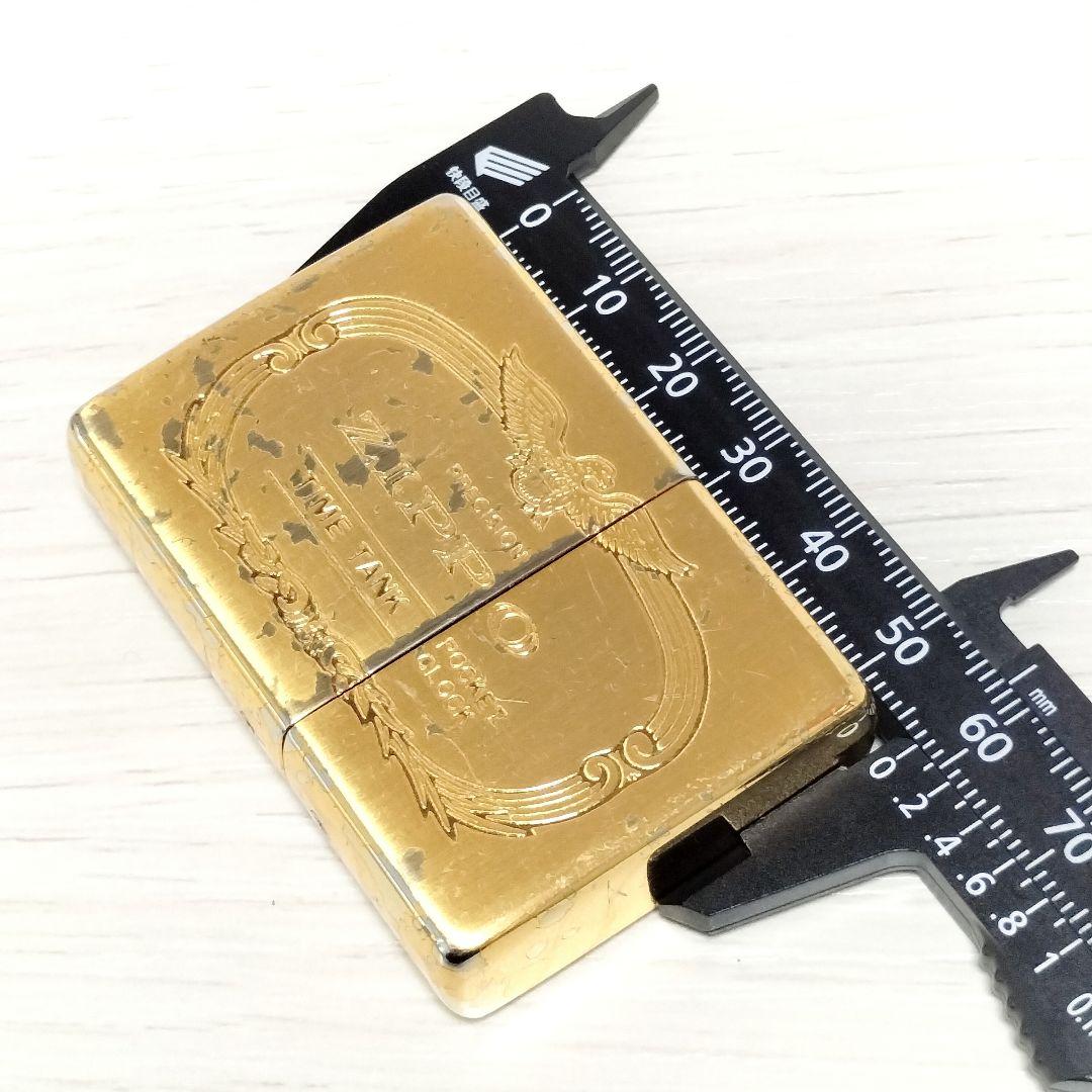 ZIPPO TIME TANK POCKET CLOCK　クオーツ稼働品