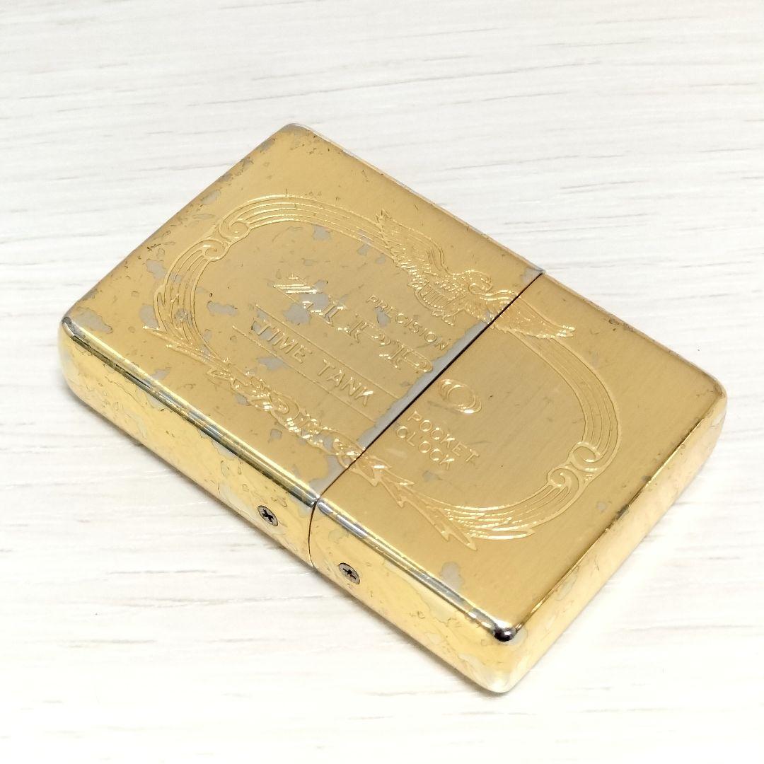 ZIPPO TIME TANK POCKET CLOCK　クオーツ稼働品