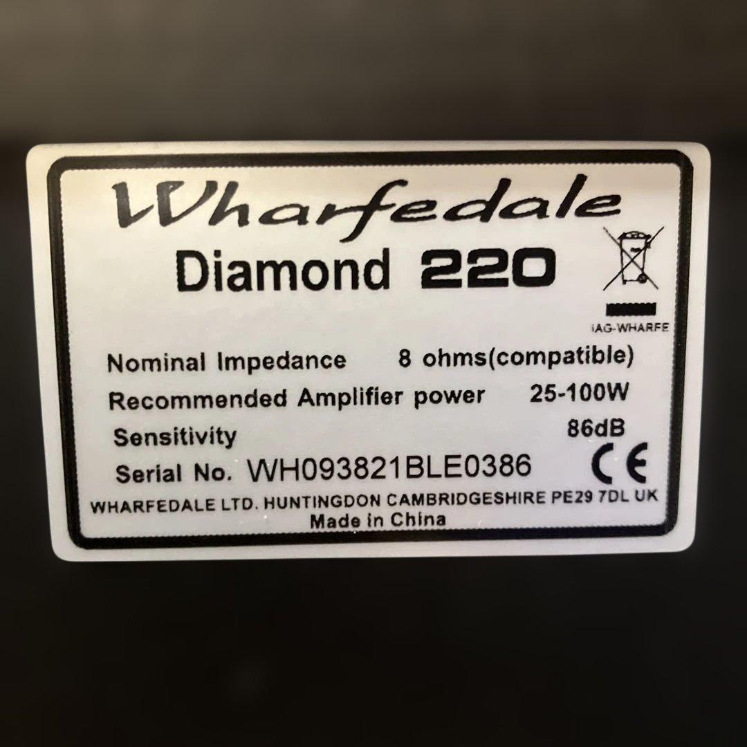 【月末価格】《完動品》 Wharfedale ダイアモンド220スピーカー