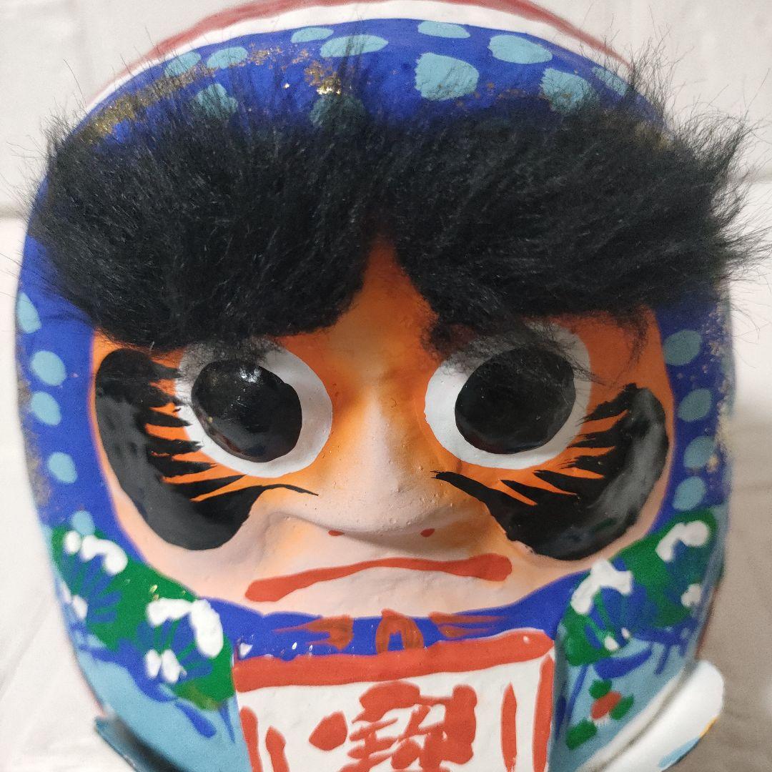 希少 松川だるま 仙台張子 4寸 宝船 宮城県 工芸品 daruma doll