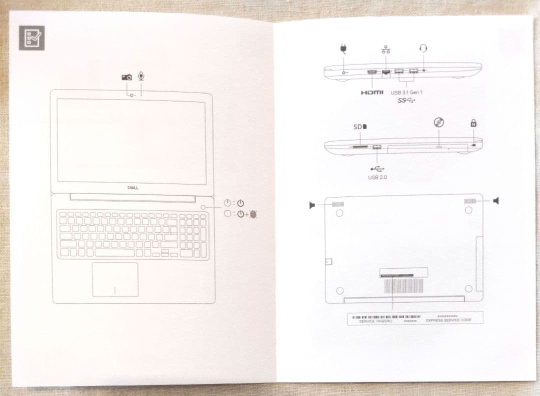 DellノートPC Inspiron15 3580/ Win10/4GB/1TB