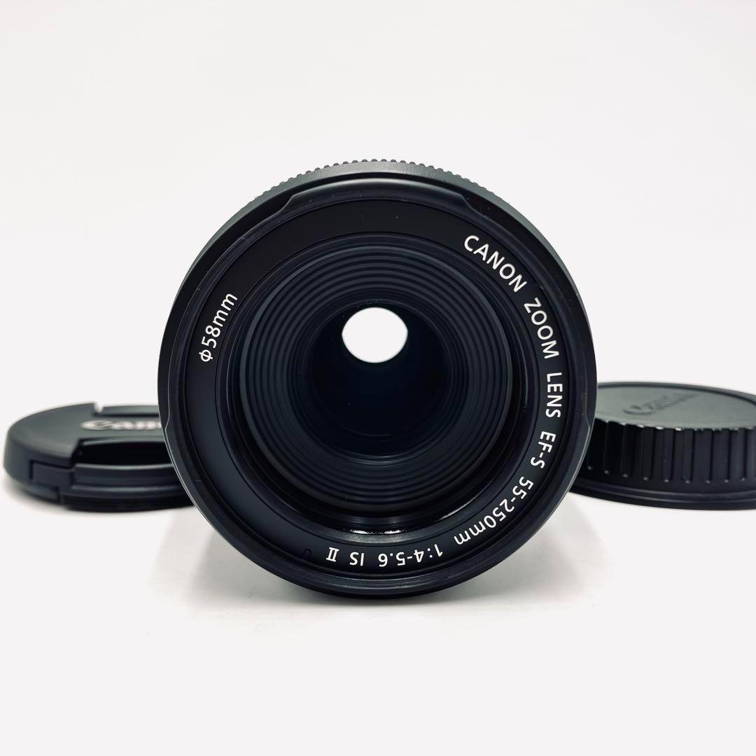 Canon EF-S 55-250mm F4-5.6 IS II 望遠レンズ