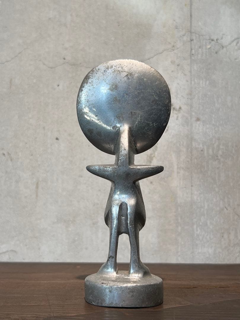 工芸品 african vintage Aluminium Ashanti Dolls