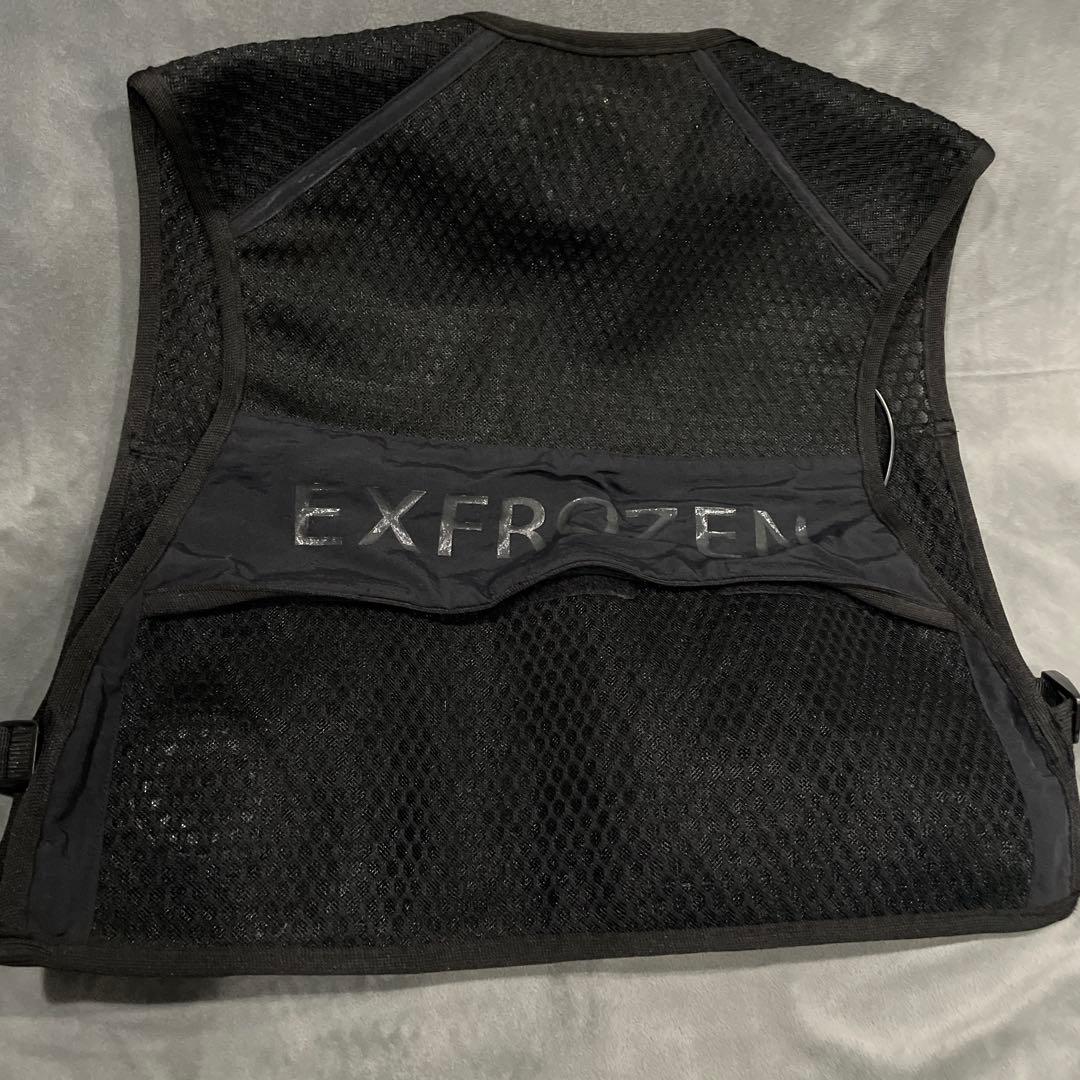 EXFROZEN クールベストペルチェ ブラック　バッテリー付き