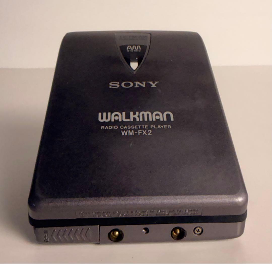 SONY ラジオ機能付き カセットウォークマン WM-FX2 プレーヤー