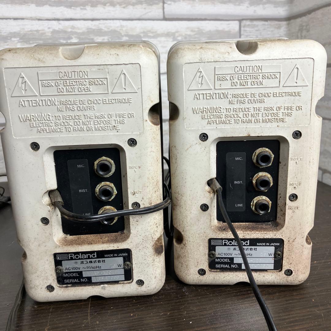 Roland ローランド MA-12C アンプ モニタースピーカー ペア 希少