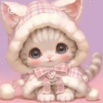 ハンドメイド　オーダー受付ページ　♡ねこちゃん　 パネル♡　③