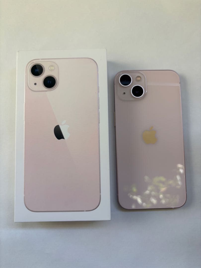 iPhone13 256GB ピンク バッテリー84% 箱あり 小キズあり
