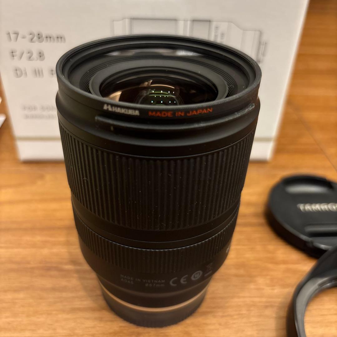 TAMRON 17-28mm F/2.8 ズームレンズ