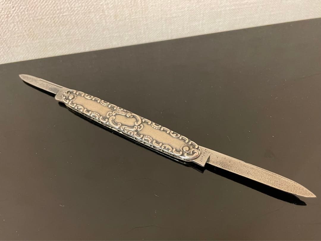 アンティーク　シルバー　フルーツナイフ　Howes Cutlery Co.ドイツ