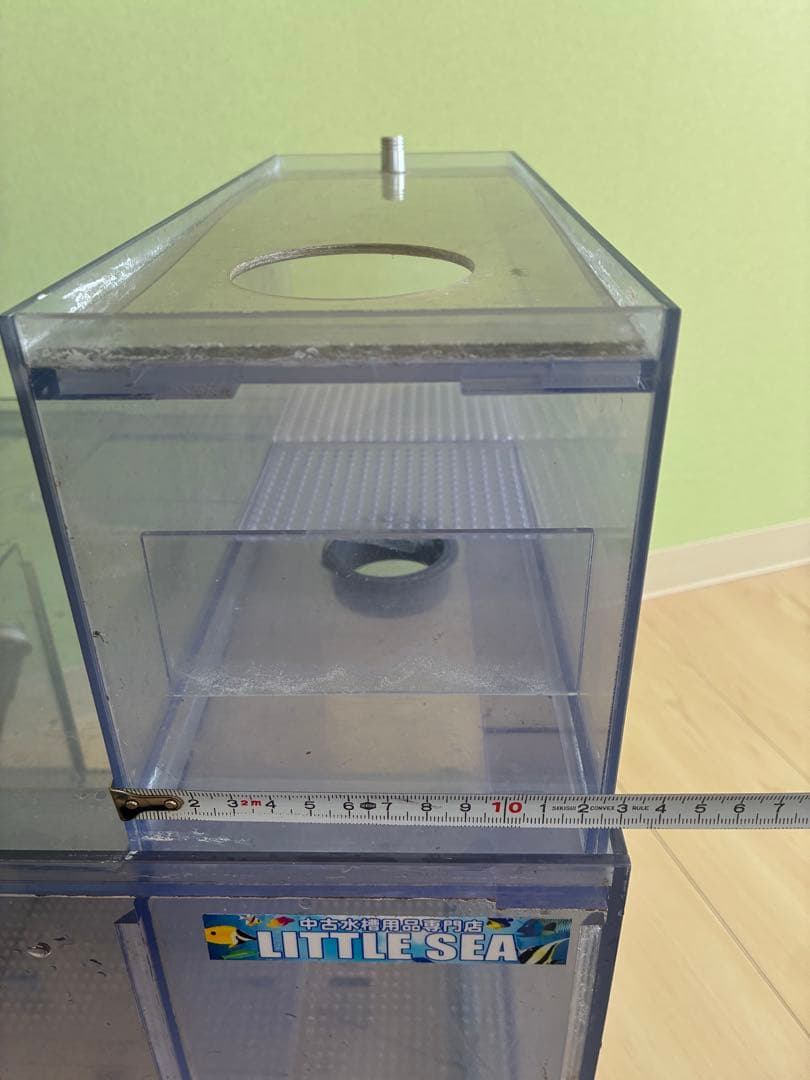 オーバーフロー水槽用塩ビ濾過槽