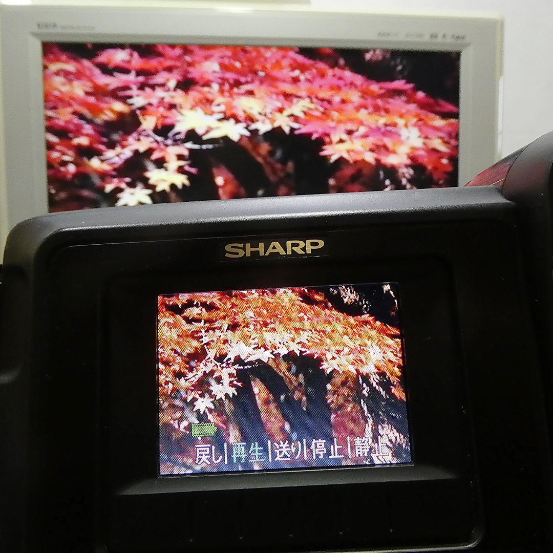 動作良好　Video8　シャープ　VL- EL320　8ミリビデオカメラDVD化