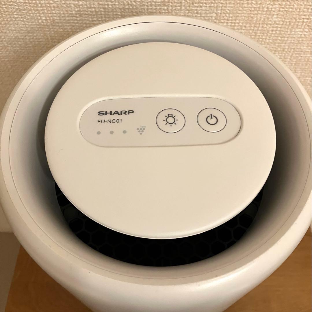 シャープ 空気清浄機 プラズマクラスター7000 FU‑NC01‑W