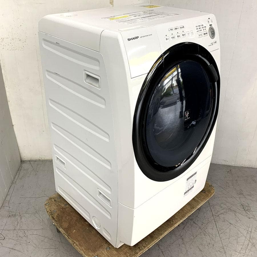 シャープ ES-S7E-WL ドラム式洗濯乾燥機 洗濯7.0kg 乾燥3.5kg