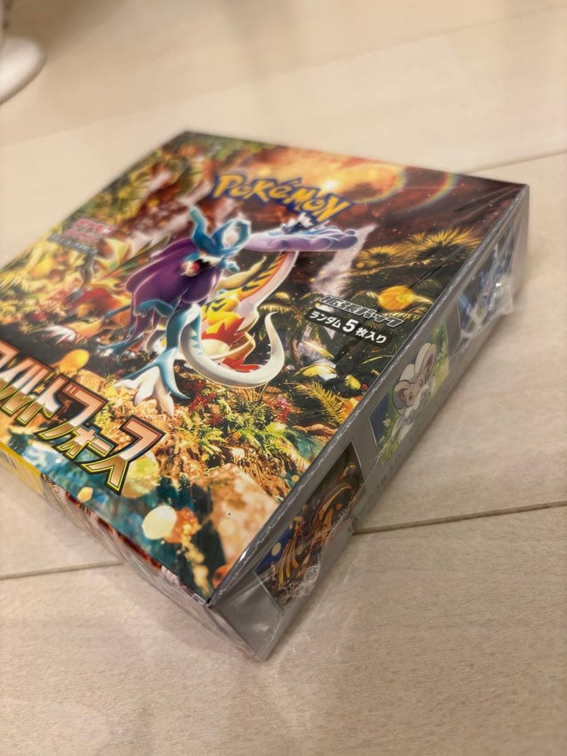 ポケモンカード ワイルドフォース BOX シュリンク付き