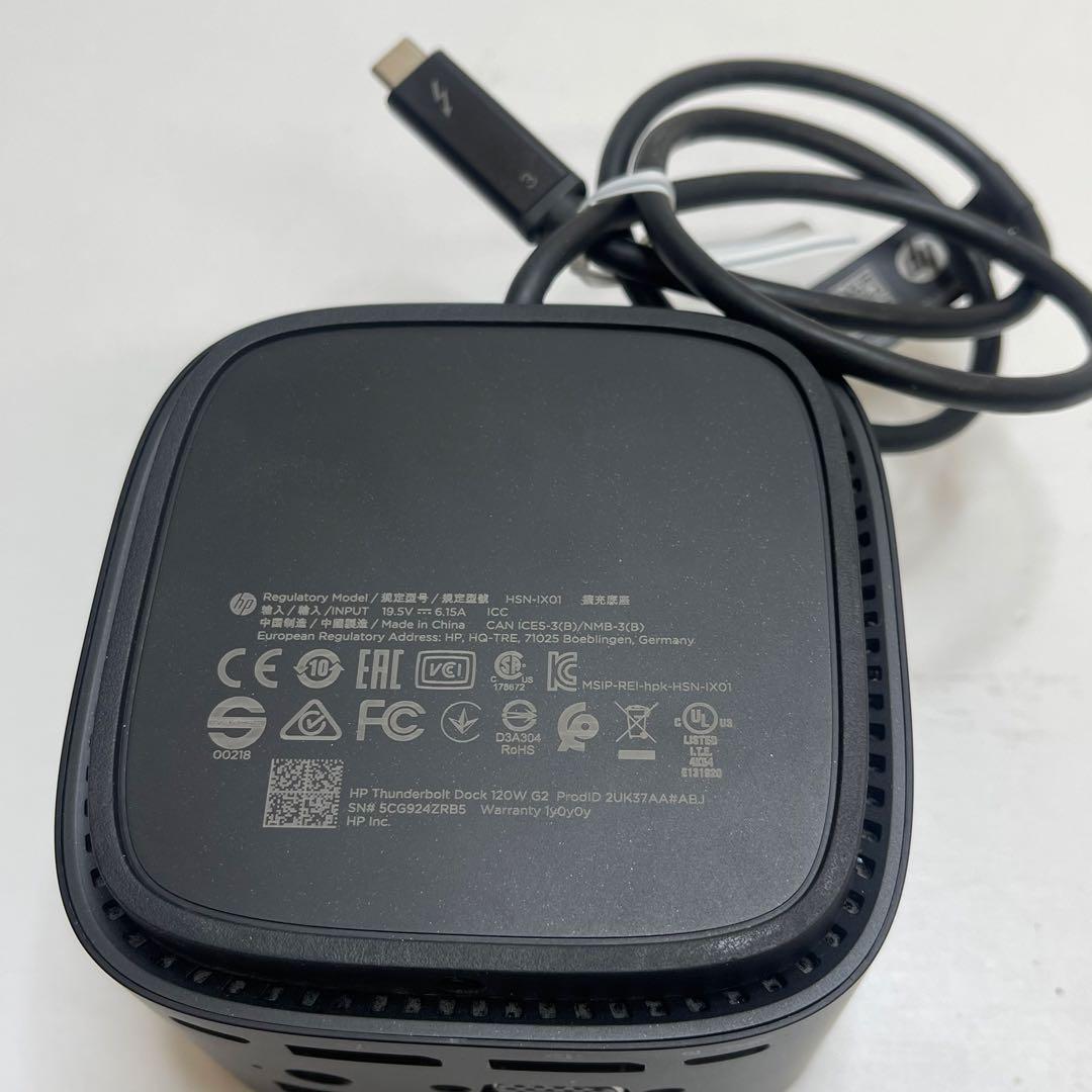 その他 HP Thunderbolt Dock 120W G2 2UK37AA#ABJ