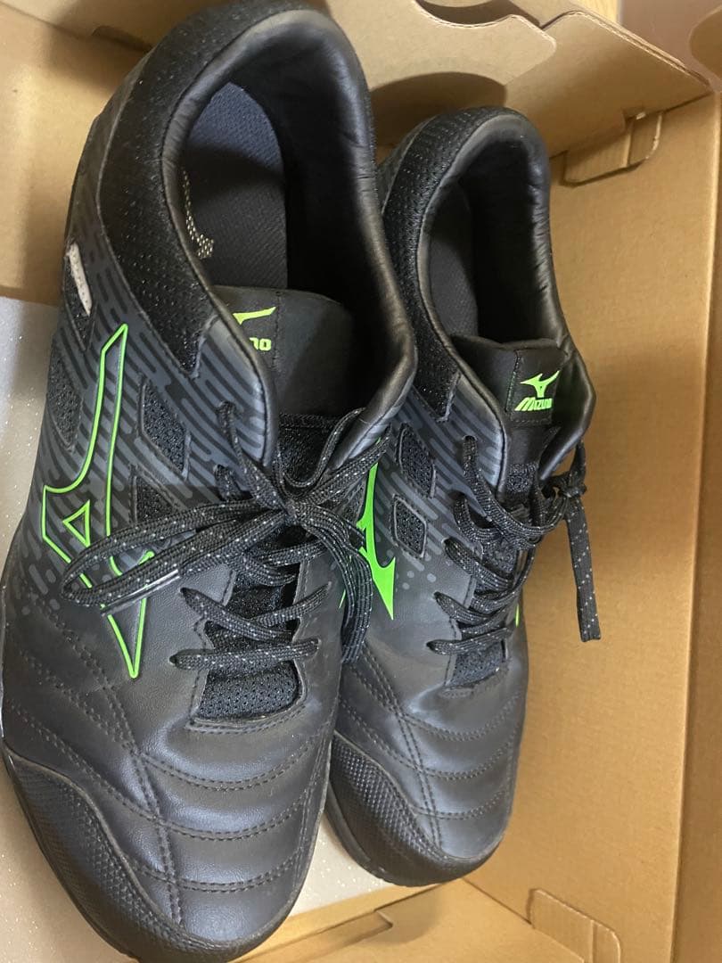 Mizuno 安全靴 29.0 cm ブラック/グリーン