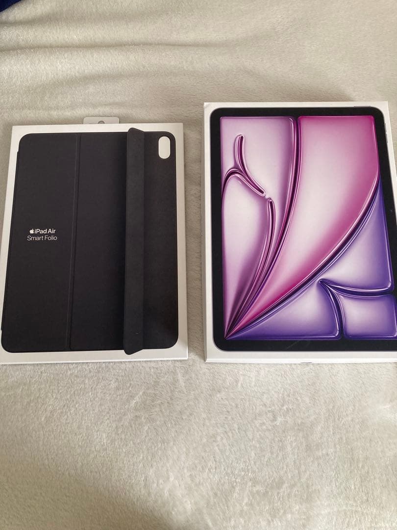 Apple iPadAir M3 wi-fi パープル 128GB+ケース等