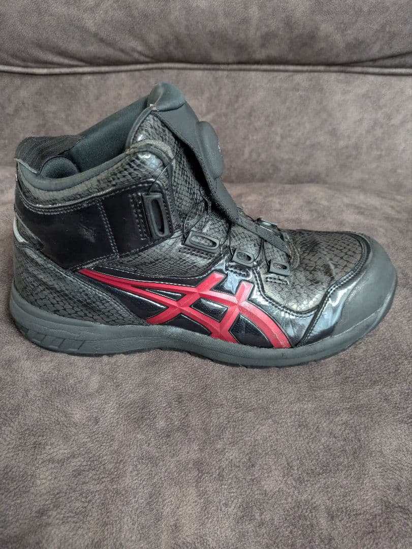ざ*く様 アシックス 限定色 安全靴 ウィンジョブ CP304 ブラックエディシ