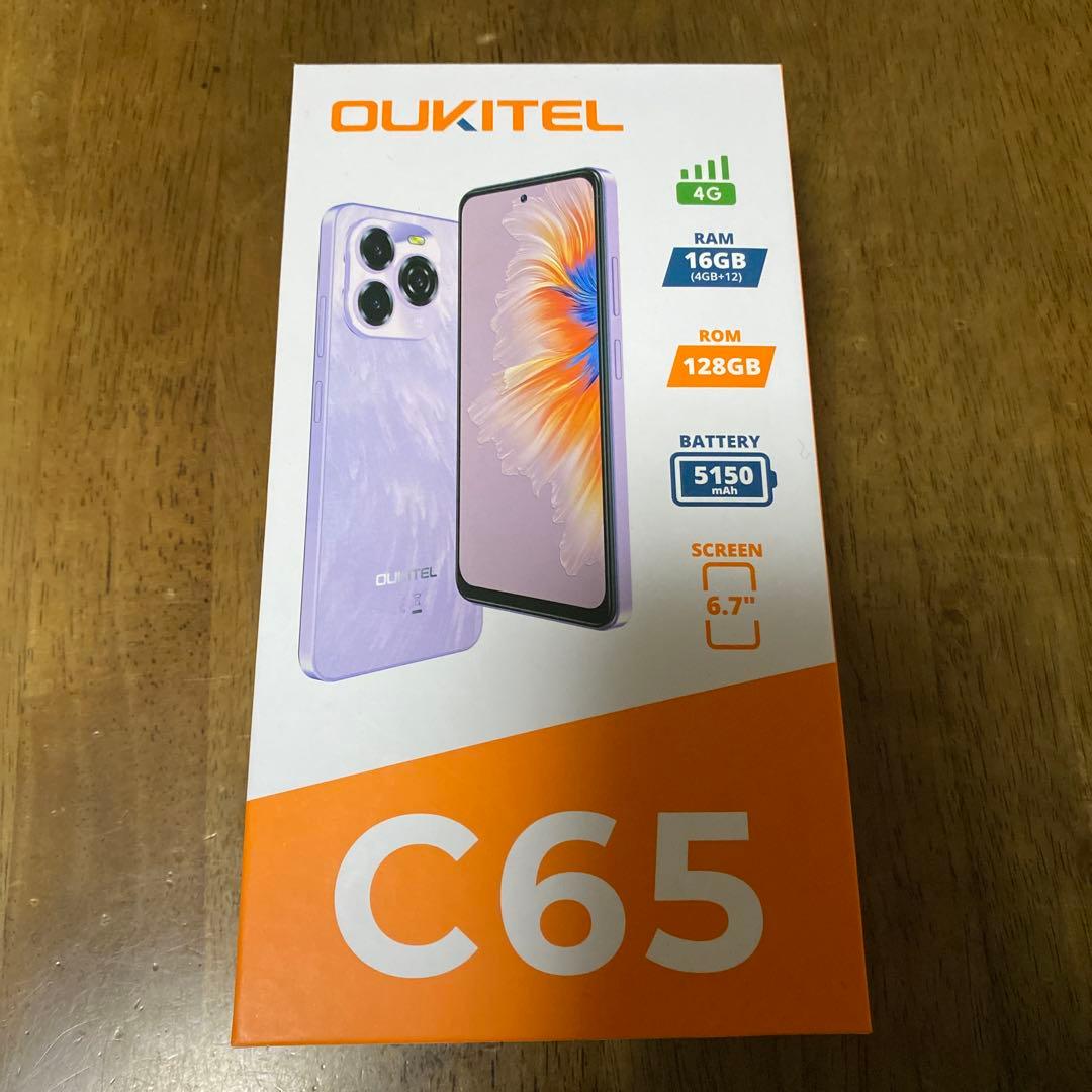 OUKITEL C65 128GB ゴールド