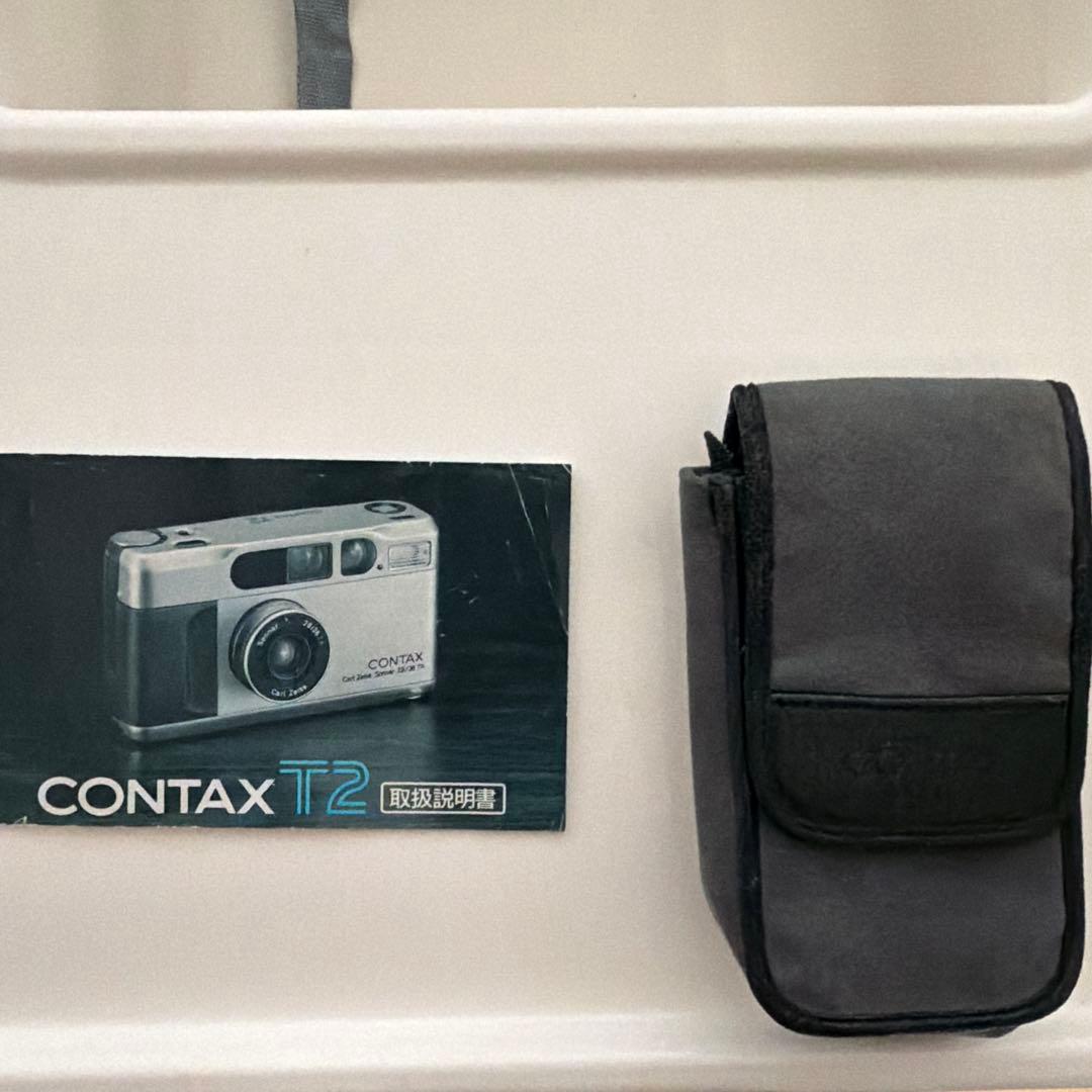 CONTAX T2 フィルムカメラ シルバー