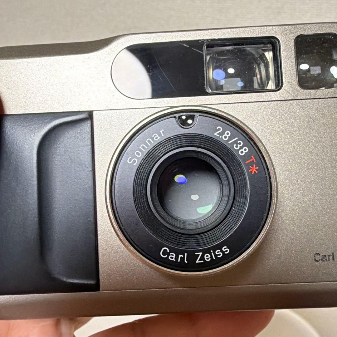 CONTAX T2 フィルムカメラ シルバー