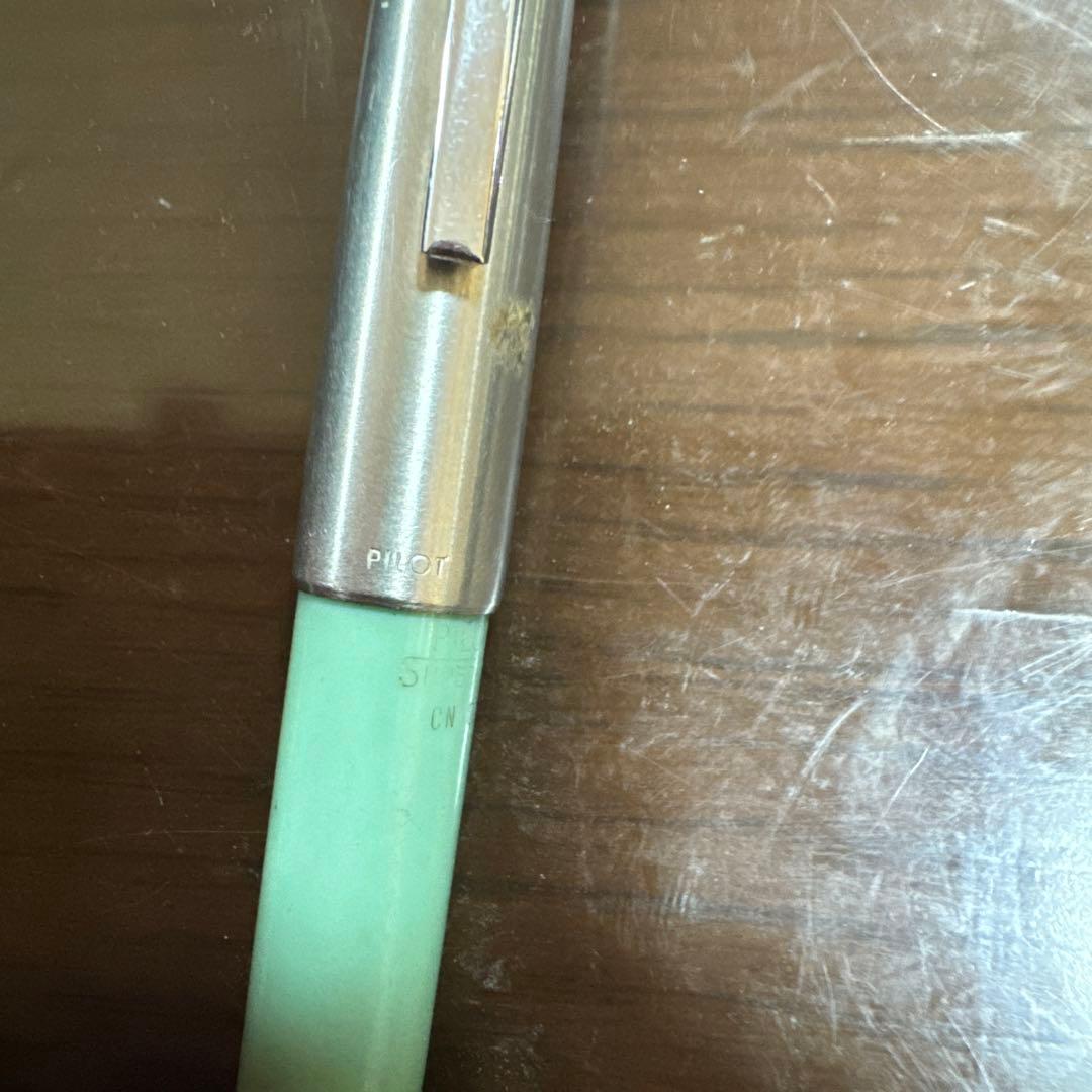 PILOT 緑色 万年筆