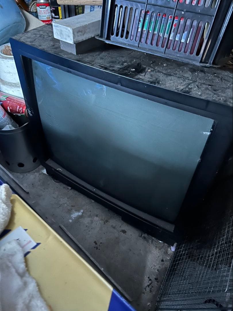 ブラウン管テレビ　4台