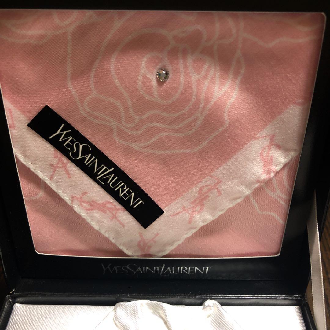 YSL ミラー、ハンカチセット