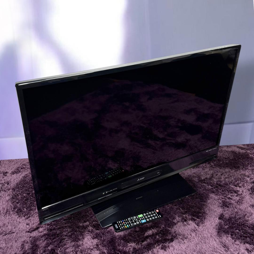 美品 三菱 LCD-V40BHR8 40V型ハイビジョン液晶テレビ レコーダー付