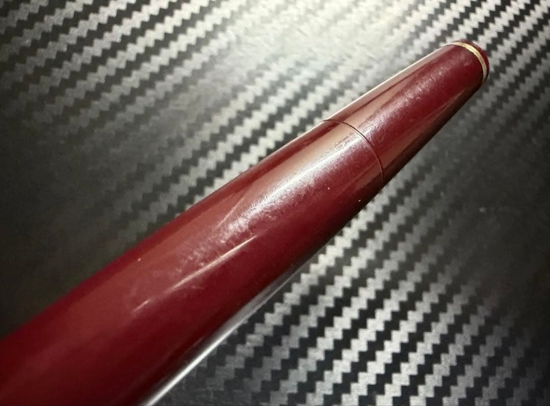美品 モンブラン No.121 ボルドー F 細字 万年筆
