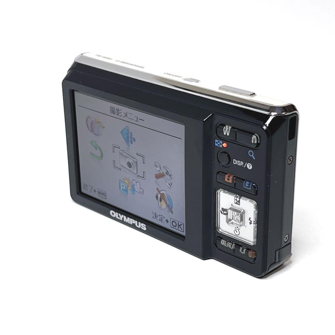 【良品・動作品】 OLYMPUS FE-4000 ホワイト　コンデジ