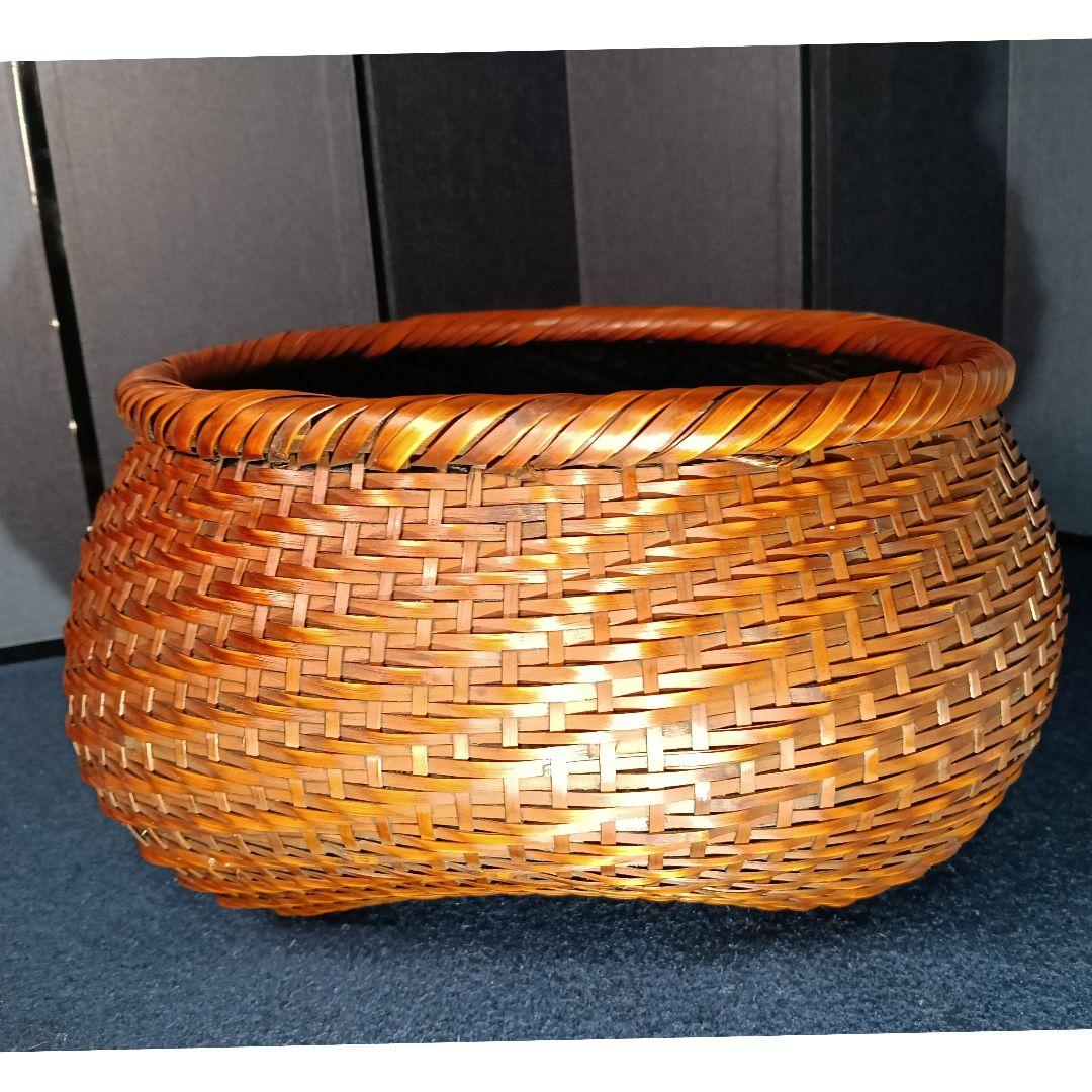 AP21 栗田元竺 達磨炭斗 炭斗 利好 共箱 共布 外箱 茶道具 美品