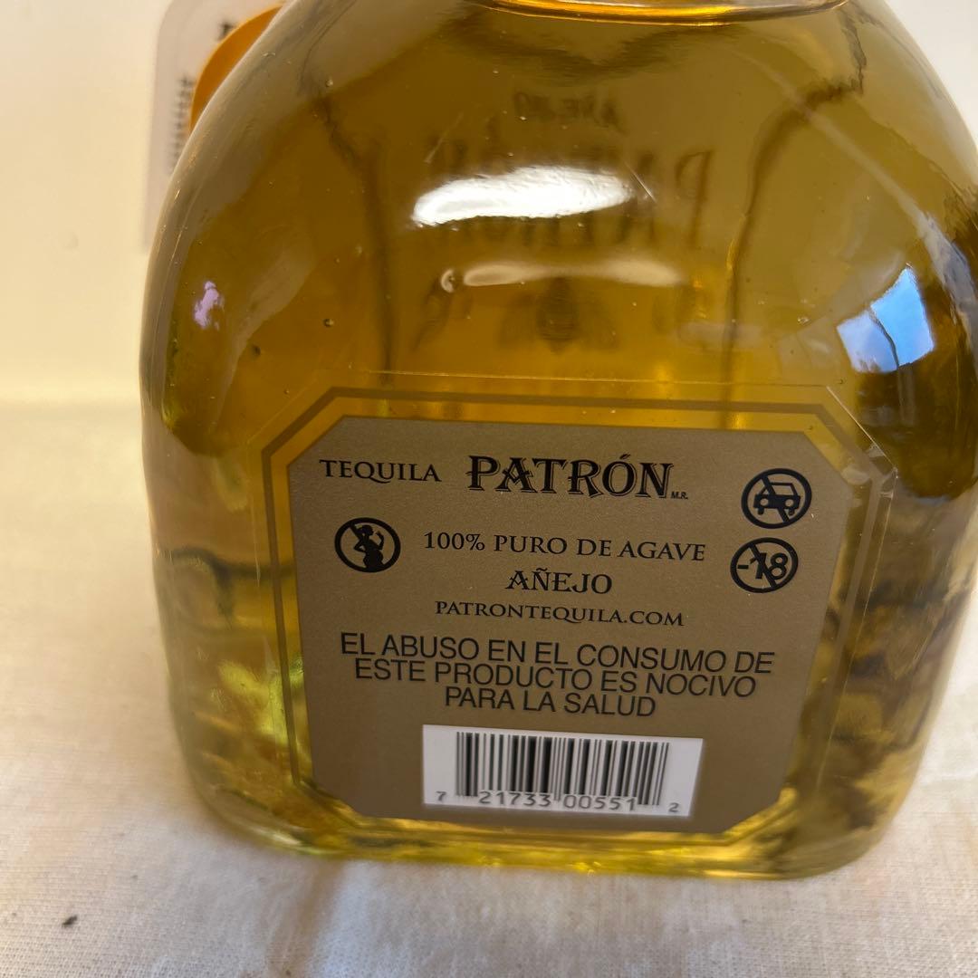 【未開封】PATRÓN アネホ　テキーラ 750ml