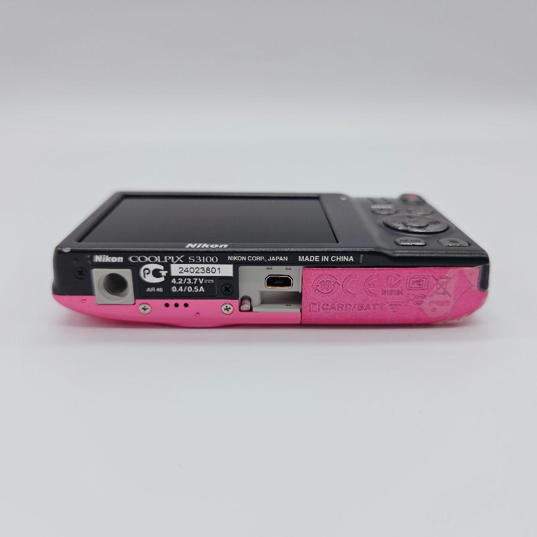 人気色✨Nikon COOLPIX S3100 コンデジ デジカメ ピンク