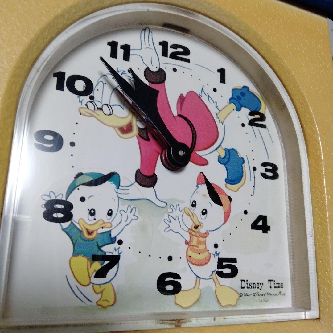 アンティーク　ディズニータイム目覚し時計