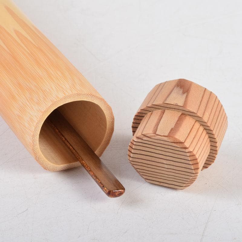 茶道具　京都　竹器師　小倉宗朋作　茶杓　共箱　C　8978