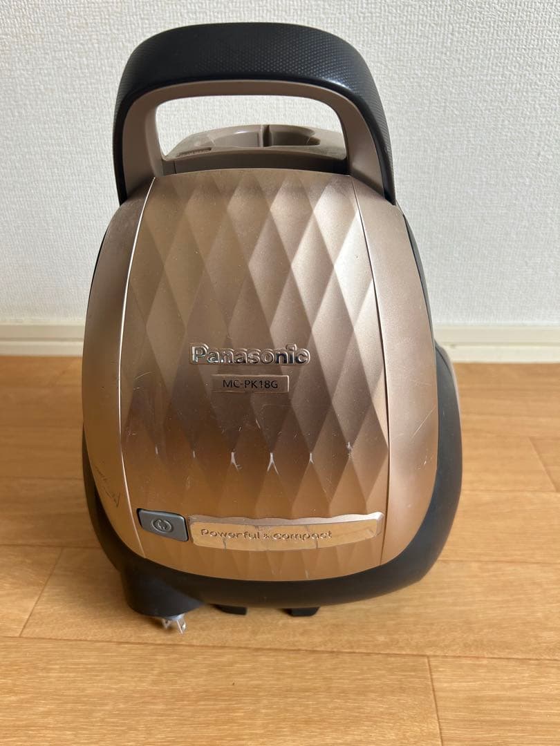 パナソニック 紙パック式掃除機 MC‑PK18G‑N（シャンパンゴールド）