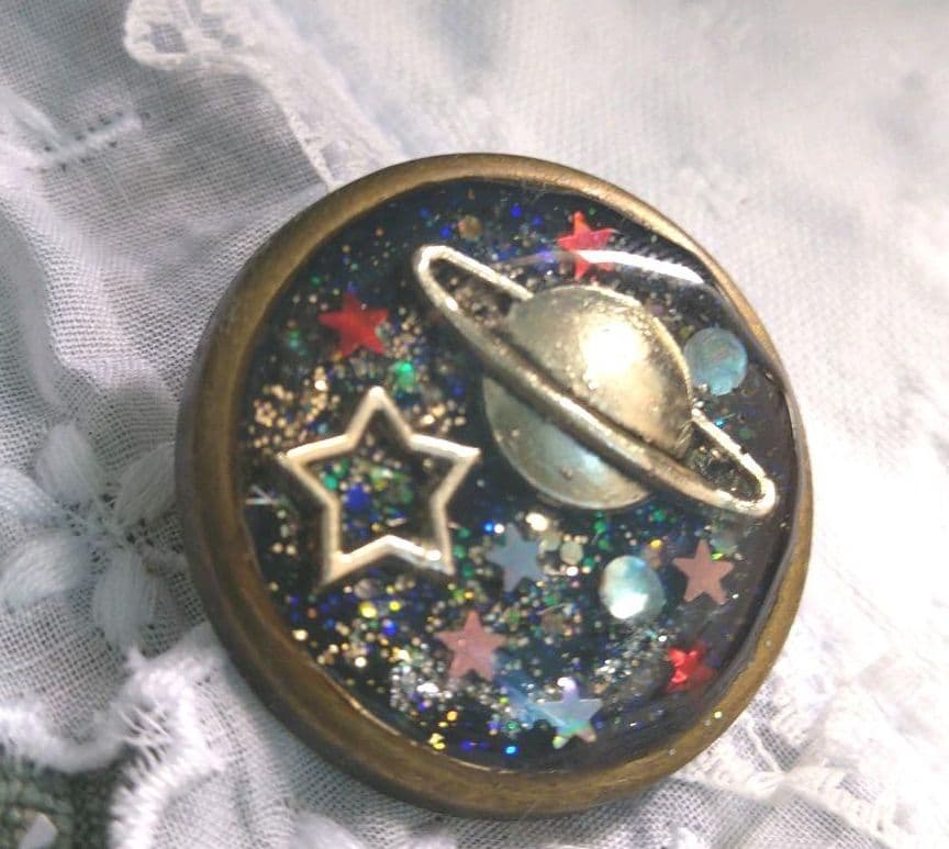 ハンドメイド レジン ヘアゴム♡325