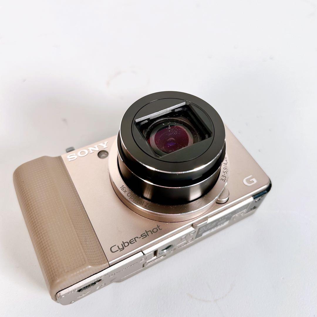 SONY ソニー DSC-HX9V デジタルカメラ バッテリー ゴールド