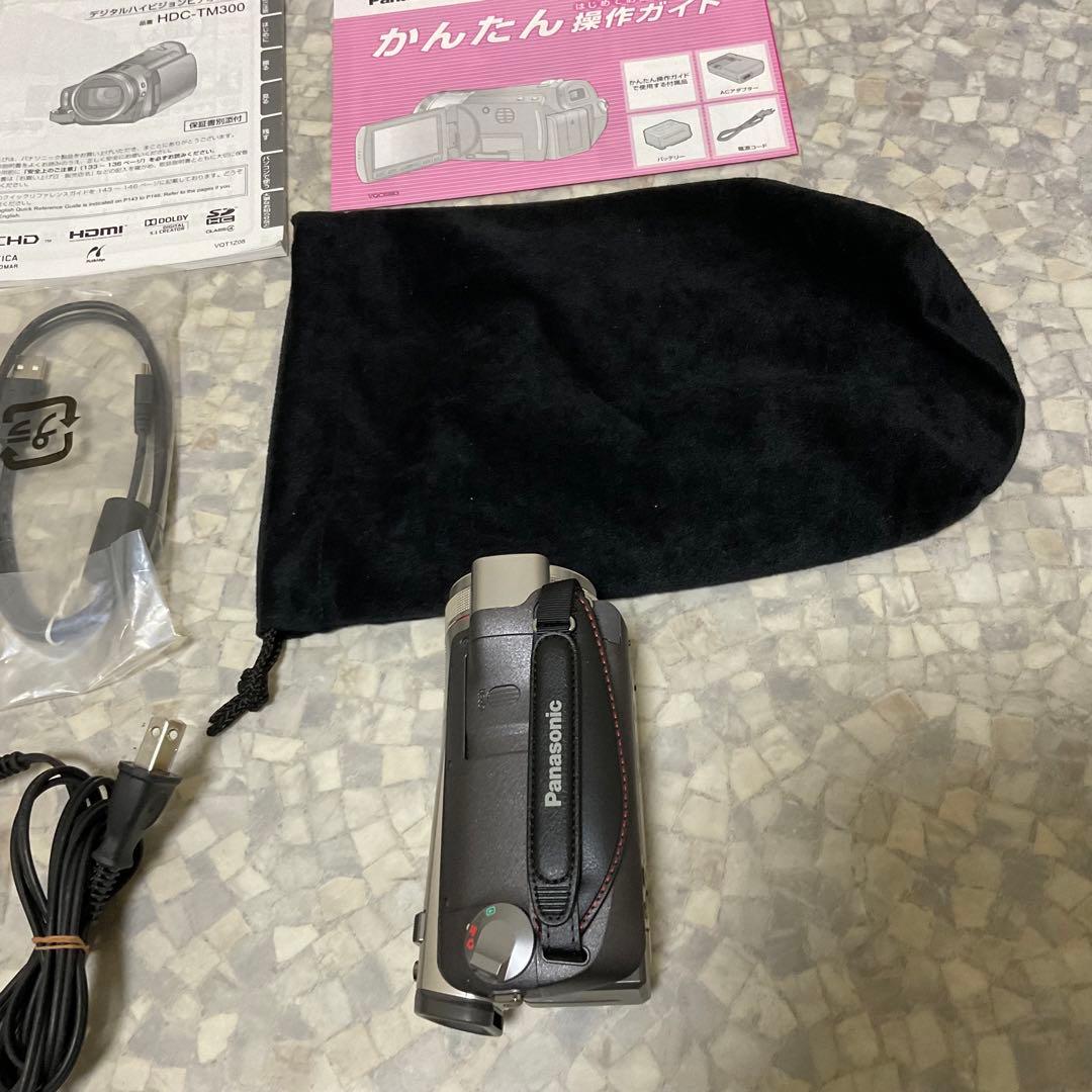 極美品 パナソニック HDC-TM300 動作確認済 付属品完備 袋付き