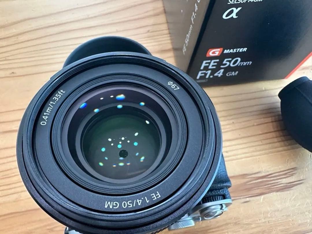 【美品】CDF-Sフィルター付き SONY FE 50mm F1.4 GM